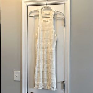 Abercrombie ivory knit dress size small